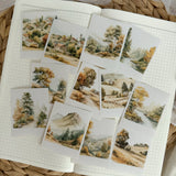 September view polaroid die cut sticker pocket