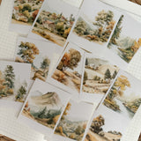 September view polaroid die cut sticker pocket