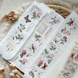 vintage floral washi tape