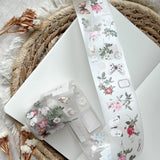 vintage floral washi tape