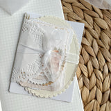 soft pumpkin ephemera and paper set, 30+ pieces
