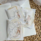 soft pumpkin ephemera and paper set, 30+ pieces