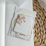 soft pumpkin ephemera and paper set, 30+ pieces
