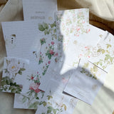 Vintage Rose paper set, ephemera