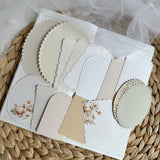 soft pumpkin ephemera and paper set, 30+ pieces