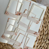 soft autumn polaroid frames die cut sticker pocket