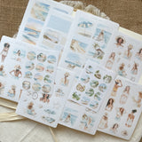 costal living sticker sheet bundle