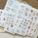 costal living sticker sheet bundle