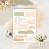 cottage charm sticker sheet