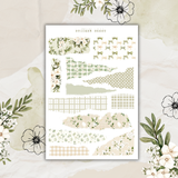 spring whispers sticker sheet