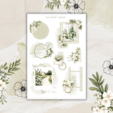 spring whispers sticker sheet