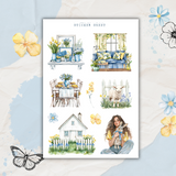 easter season sticker sheet bundle