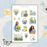 easter season sticker sheet bundle