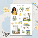 easter season sticker sheet bundle