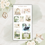 summer chateau sticker sheets, summer sticker