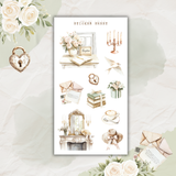 summer chateau sticker sheets, summer sticker