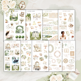 summer chateau sticker sheets, summer sticker