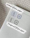 floral bouquet month sticker sheet bundle