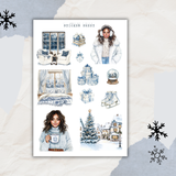 let it snow sticker sheet bundle