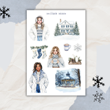 let it snow sticker sheet bundle