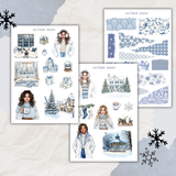 let it snow sticker sheet bundle