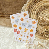 spring flowers sticker sheet