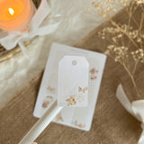 flower tags sticker sheet