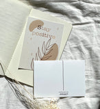 Stay positive Post card , cute for wall collages