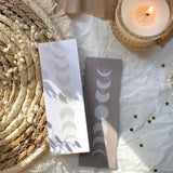 Moonphases bookmark set