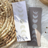 Moonphases bookmark set