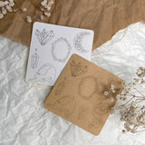 Mystical sticker sheet for journaling and penpaling